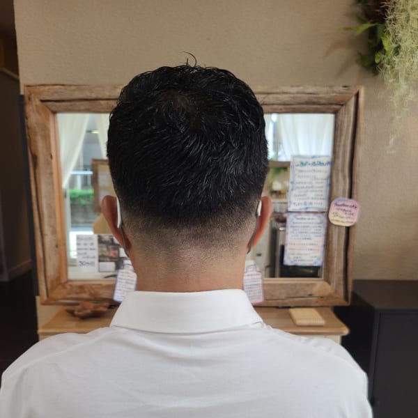 50代　フェードカット　メンズ|another sky