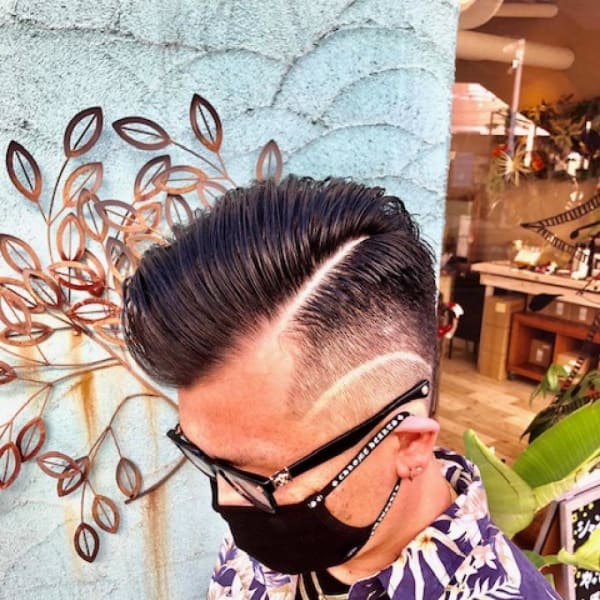 フェードカット　ライン|another sky