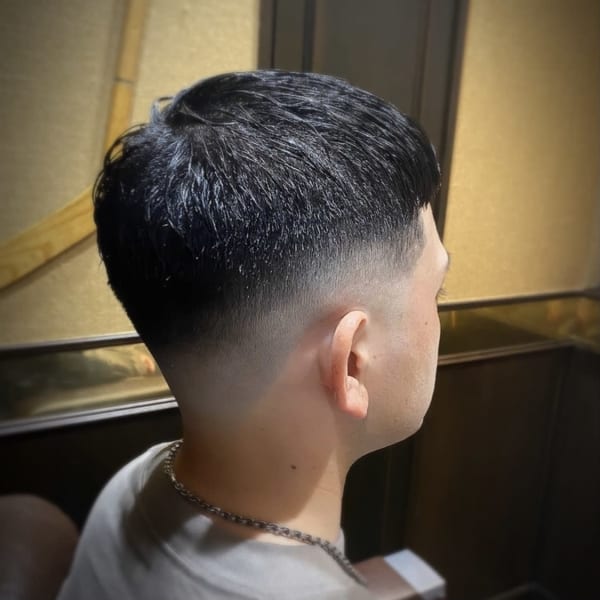 クロップ スキンフェード バーバー 大宮 メンズカット