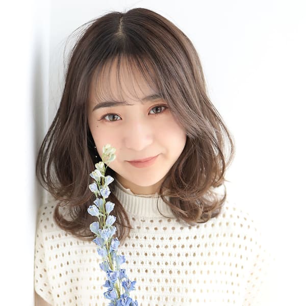 【AINM御影】ゆるふわカール #シースルーバング