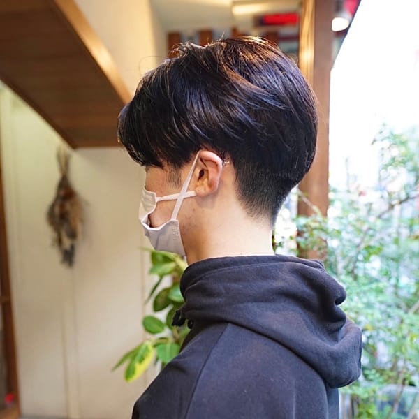 《e's中目黒美容室》すっきりコンパクトマッシュ【佐久間】