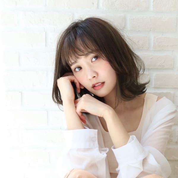 ナチュラルかわいいレイヤーミディ