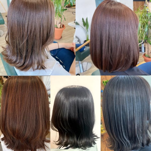 髪質改善コース＜ミディアムスタイル＞|【ヘッドスパサロン】hair atelier nine