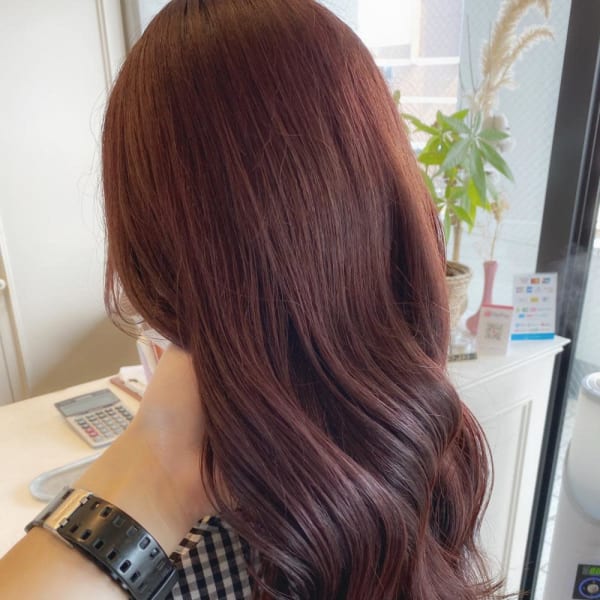 【CHESTER】カシスブラウン ヨシンモリ モーヴカラー 