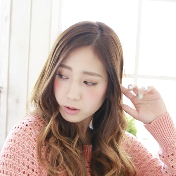 ロングMIXパーマ