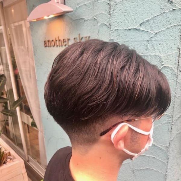 メンズセンターパート　|another sky