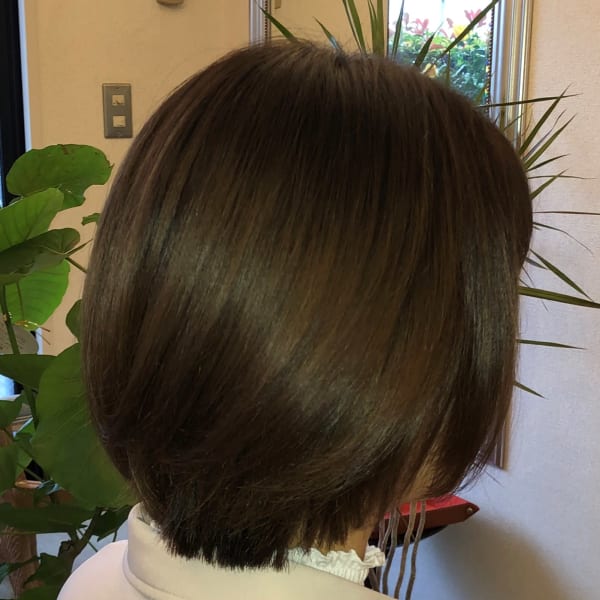ショートボブ|隠れ家美容室 ヘアカット専門 so you