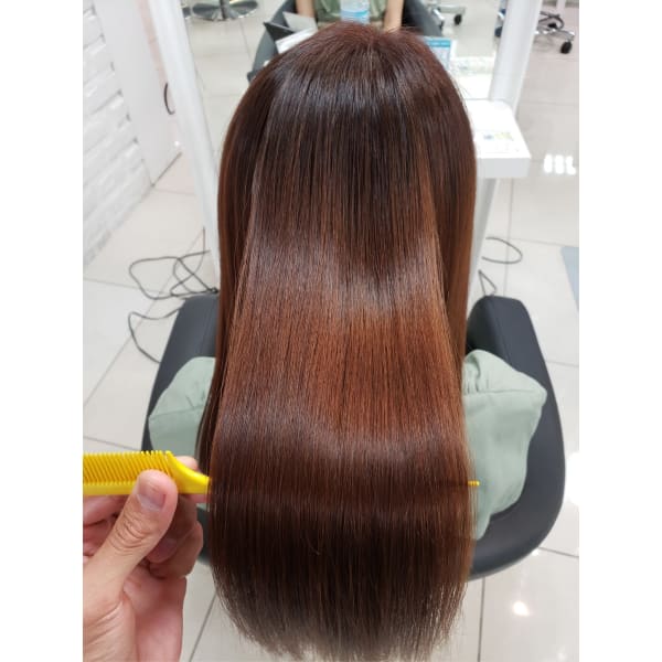 暖色カラーで艶々!髪質改善カラー!!|Ash 吉祥寺店