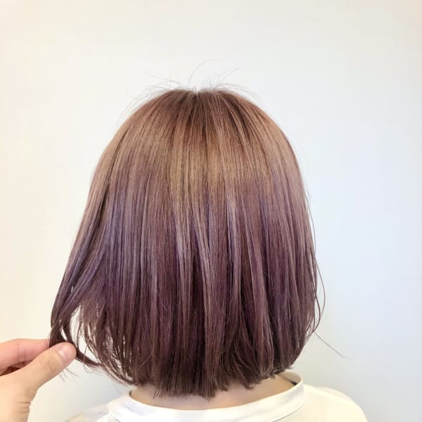 ピンクボブ x anon