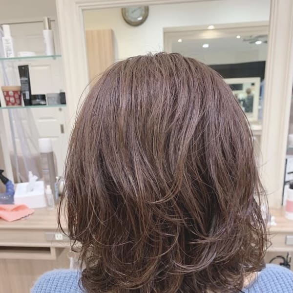 デジタルパーマ×イノアカラー【Ash元住吉店ヘアスタイル】