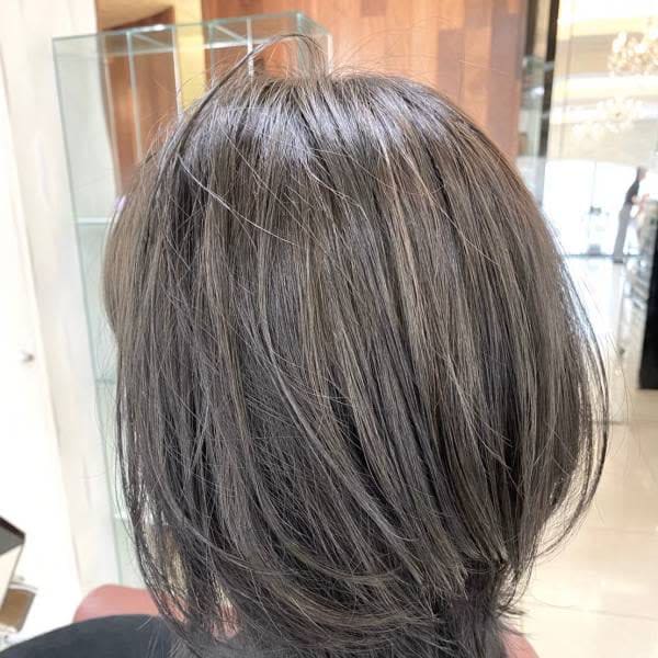 大人かわいい/くびれ/ミディアム/レイヤーカット/30代40