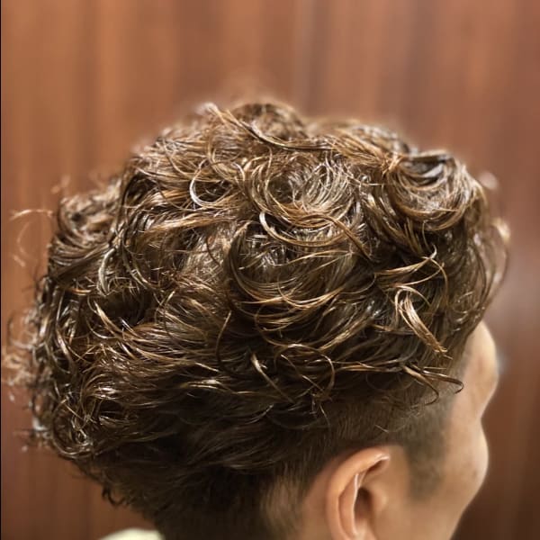 ツーブロックパーマスタイル