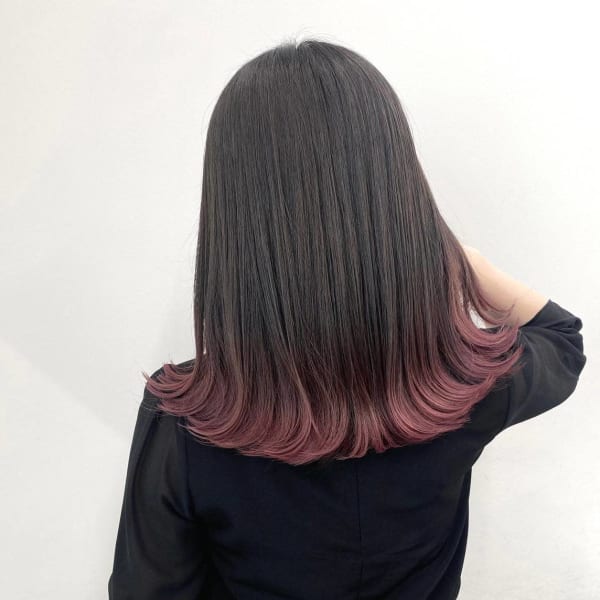 ピンクグラデーション