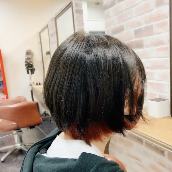 インナーカラー×レッド