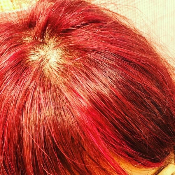 Wカラー　×　RED