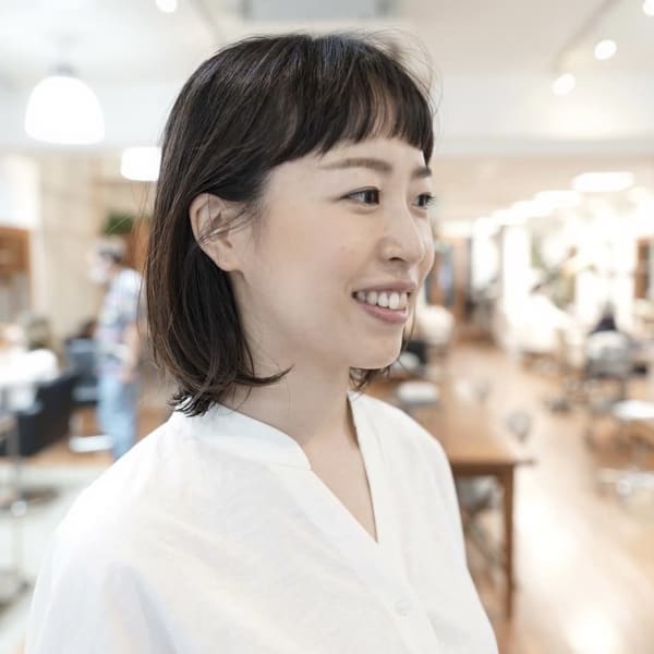 《e's中目黒美容室》大人の揺らぎミディアム【佐久間】