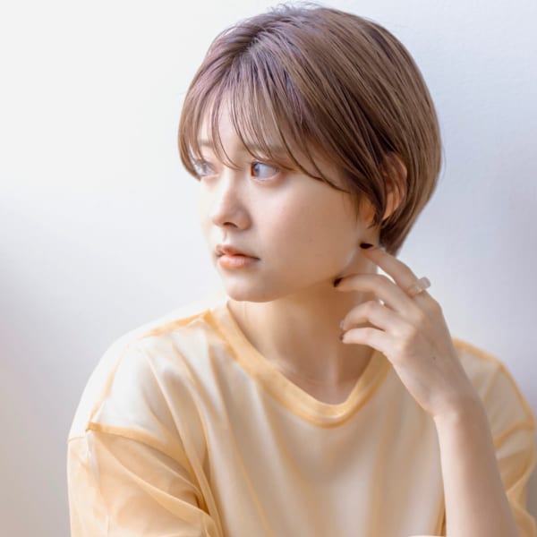 シースルーバング×マッシュショート|CLAN