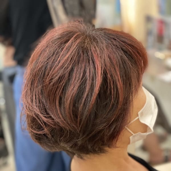 スイングシークレットハイライト+オンカラー