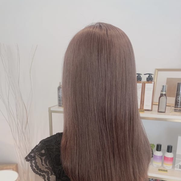 うるツヤピンクベージュ|HAIR WORKS familiar