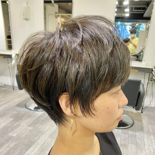 ショートマッシュ|unpeu hair 二条店