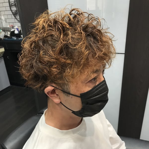 スパイラルパーマ