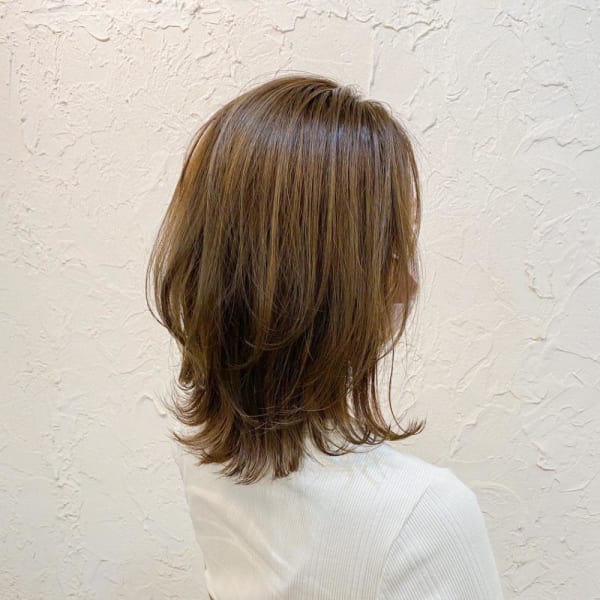 【flor 戸塚】*くびれウルフミディ+キャラメルベージュ*