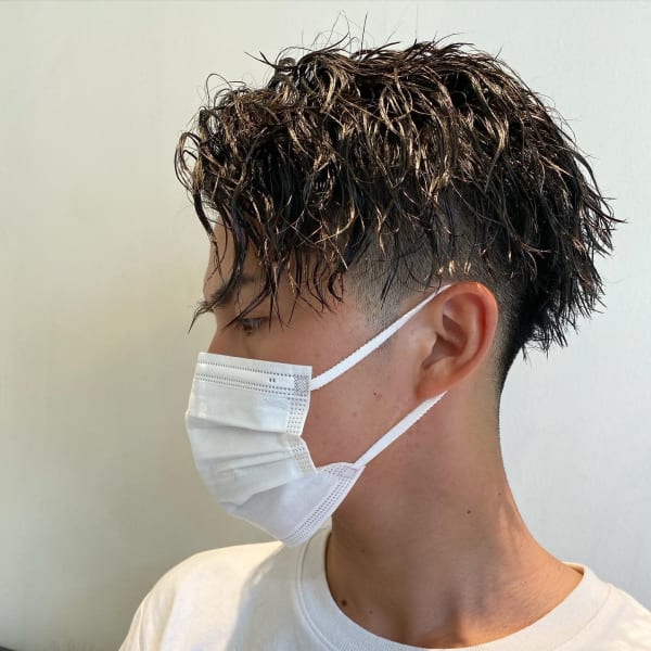 耳掛けツイストスパイラル