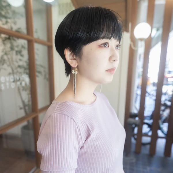 《e's中目黒美容室》ネイビー×ワイドバング【Genta】