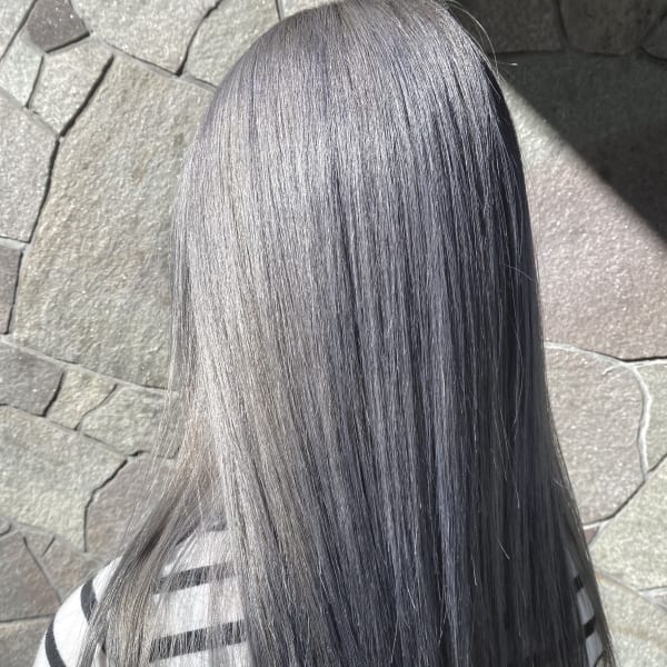 ☆Long × Blue Silver☆|vivid Я