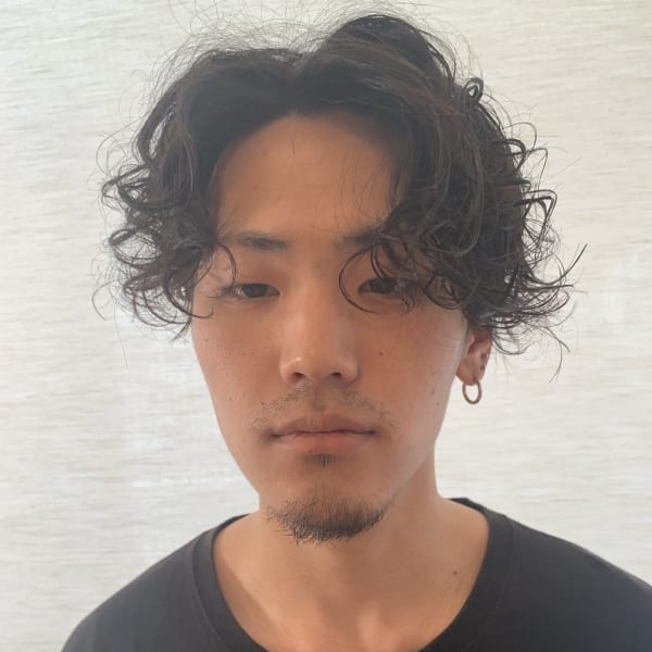 スパイラル&マンバン2way/センターパート