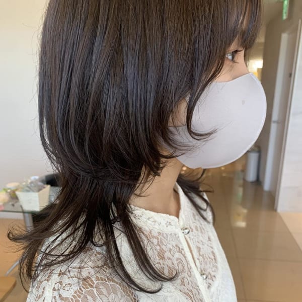 癖毛でもできるウルフカット/naomi