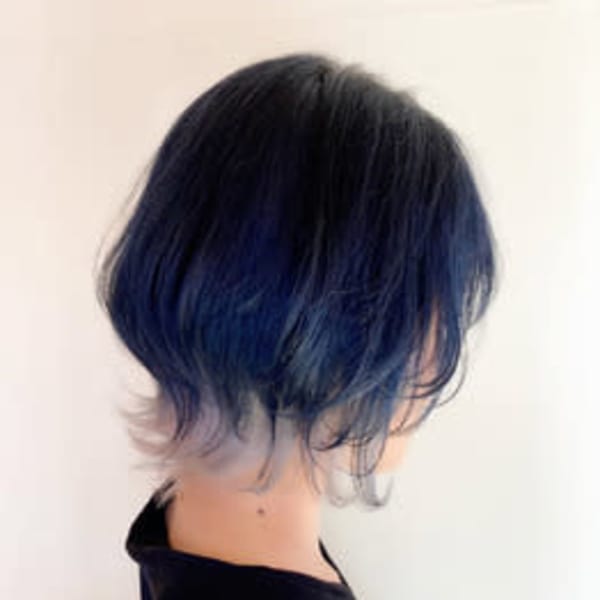 NAVY×gray×WHITE