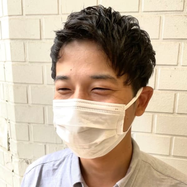 爽やかアップバング