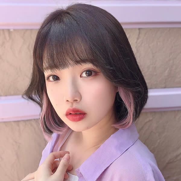 オススメ順 エクステ ボブ レッド ピンクの髪型 ヘアスタイル 楽天ビューティ