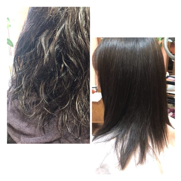 ストレートパーマ