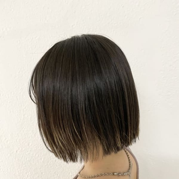 ミニボブ/刈り上げ女子/かりあげ/ぱっつんボブ