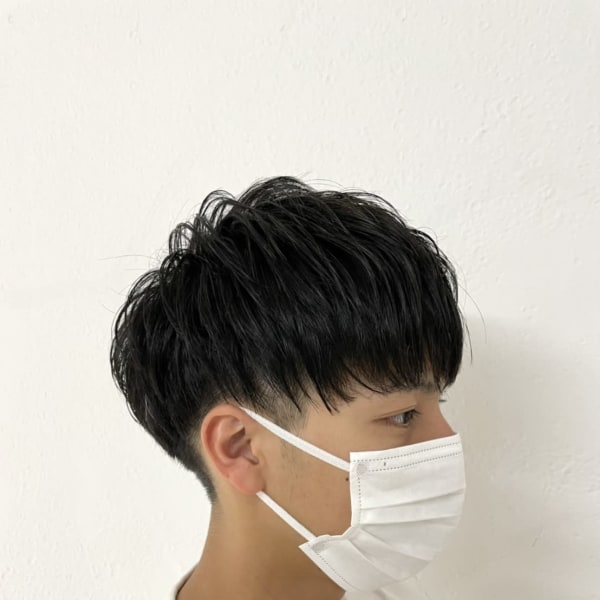 メンズマッシュ/刈り上げマッシュ/ナチュラルマッシュ