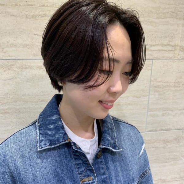 前髪なし/ハンサムショート/naomi