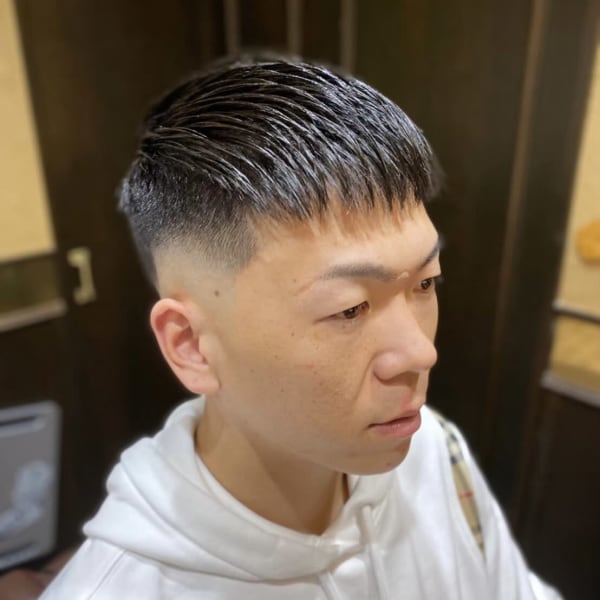 クロップ　スキンフェード　フェード　大宮　バーバー