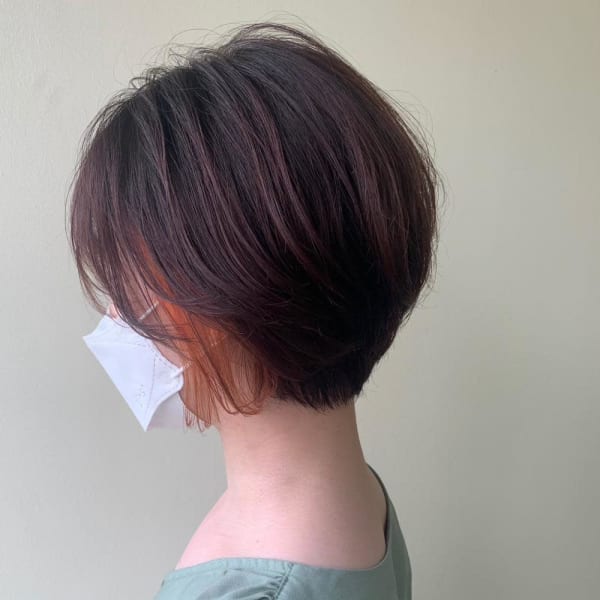 オレンジ×ショート◎桑原