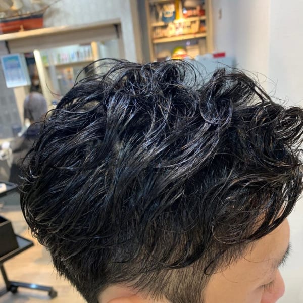 メンズ　ナチュラルパーマ|Artesia by anyhow