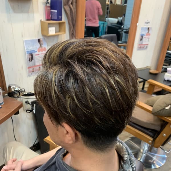 ハイライト/メンズヘアカラー/トリートメント/デザインカラー