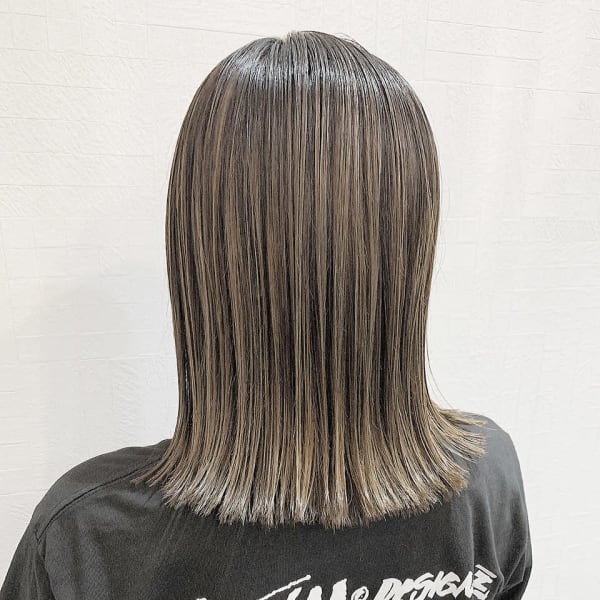 ◎ハイライトカラー◎グレージュカラー☆オリーブグレージュ