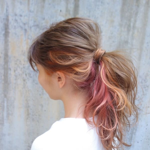 インナーカラーアレンジ