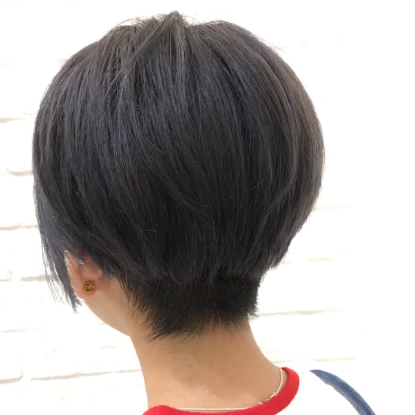 襟足美人ショート