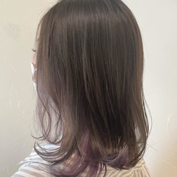 〜グレージュ×ラベンダー〜