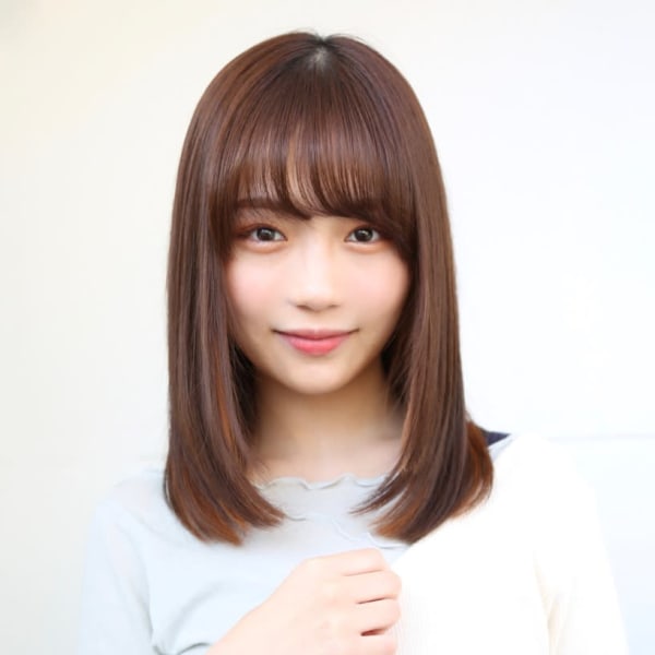 王道ミディアムストレート