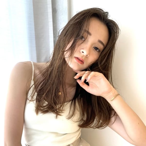 髪質改善/ショート/透け感グレージュ/白髪ぼかし/ハイライト