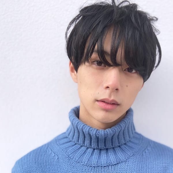 大人マッシュスタイル