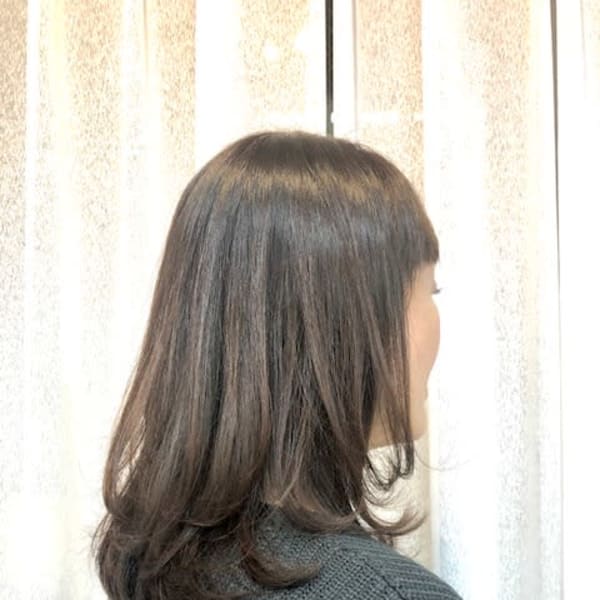 レイヤーカット/大人かわいい/小顔/くびれ/ワンカール/